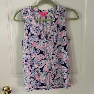 Lilly Pulitzer Essie Tank Top Resort